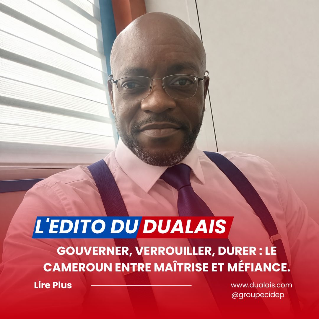 ThysAlfred's tweet photo. La question : jusqu’où une nation peut-elle aller dans la maîtrise… sans perdre le lien ?

👉 https://t.co/V1Ttb4AVi9

#Cameroun #Gouvernance #Édito #DUALAIS https://t.co/YZVF7e1SHt