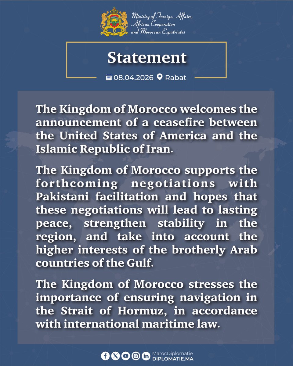 Moroccan Diplomacy 🇲🇦 tweet media