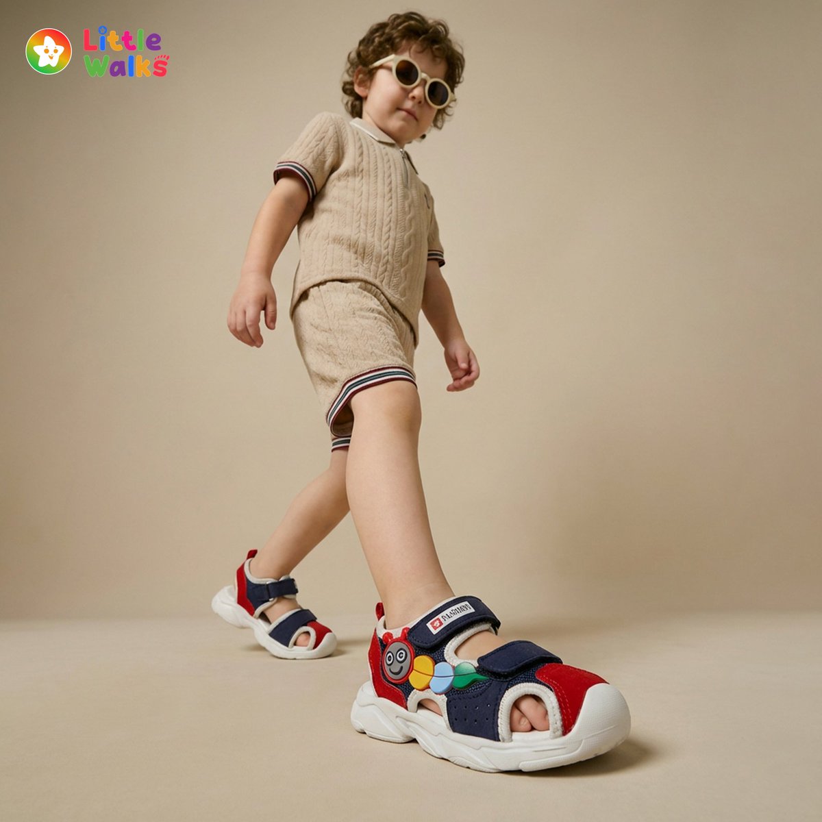 Littleswalk's tweet photo. গরমে ভারী জুতা না, দরকার হালকা আর আরামদায়ক Kids Summer Sandals! ☀️👣

এই গরমে আপনার শিশুর জন্য বেছে নিন Little Walks Kids Summer Sandals – কিউট, হালকা এবং আরামদায়ক summer sandals for kids, ���া beach, travel এবং outdoor ব্যবহারের জন্য পারফেক্ট।

#LittleWalks #KidsShoes #BabyShoes https://t.co/VrXw9M0rH1