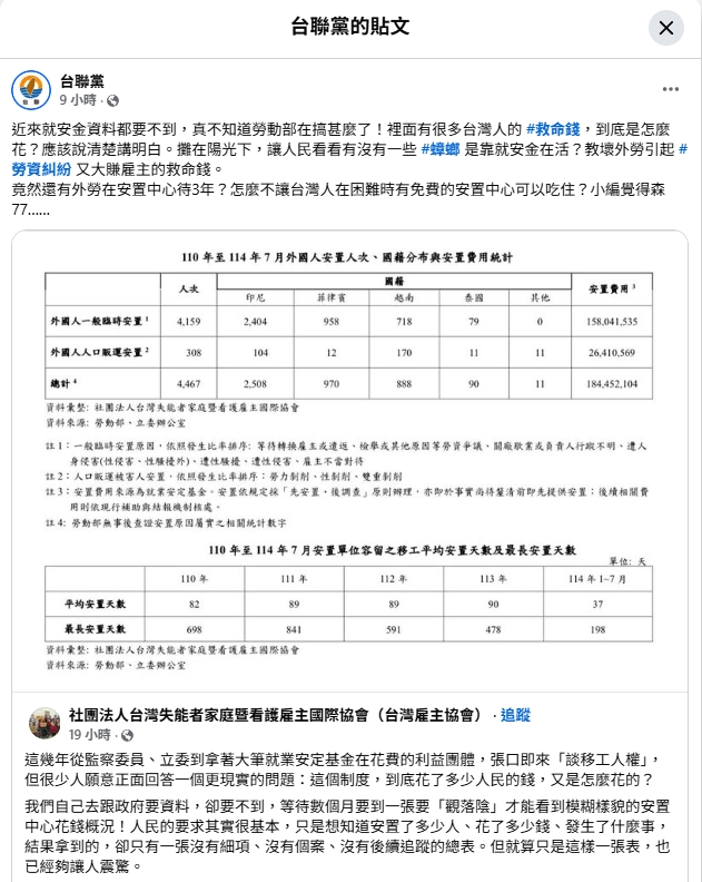 台聯黨社運部：反對免術換證、反對反歧視法 tweet media