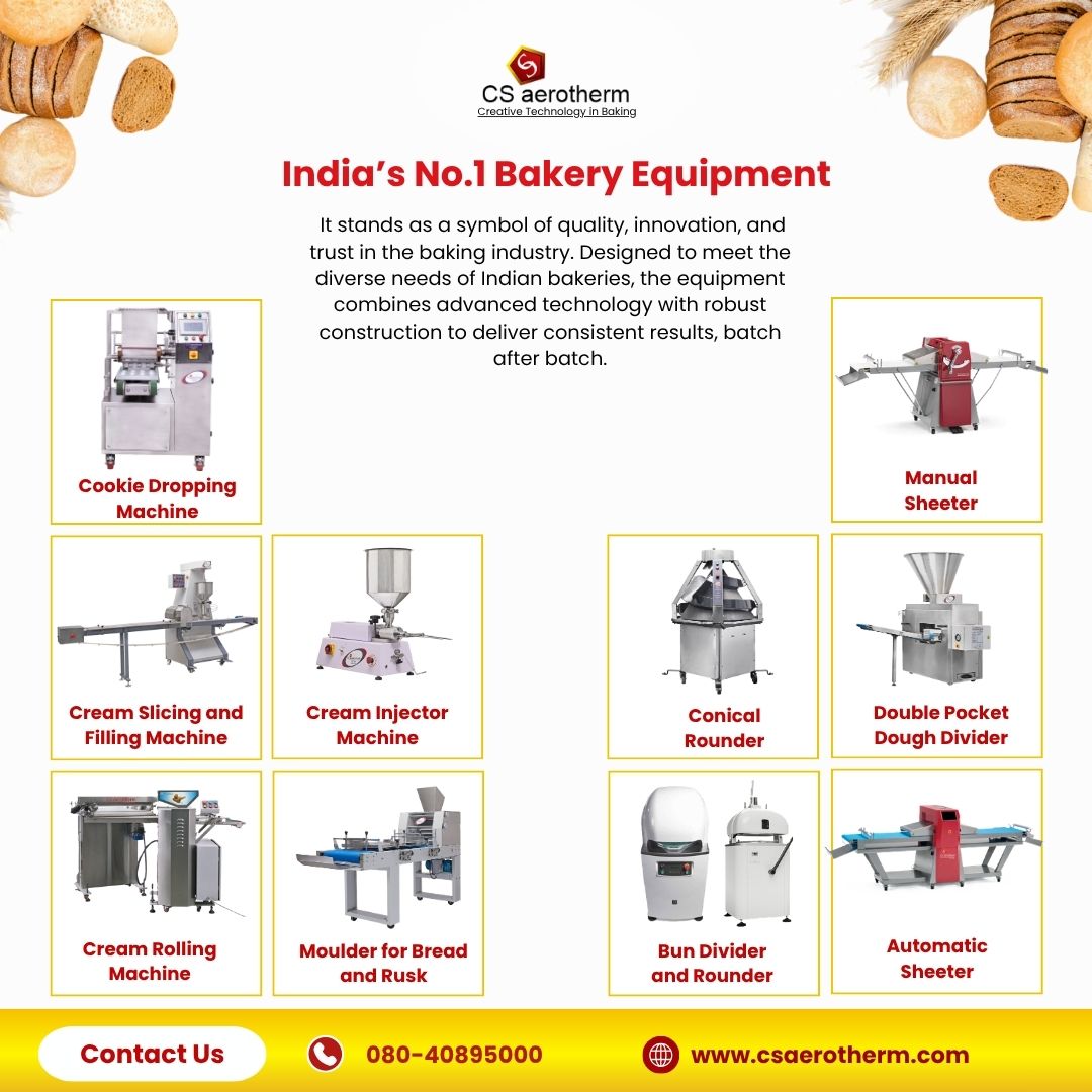 CSAPL1's tweet photo. “Leading the industry with advanced baking technology.”
https://t.co/kGjHEIcL4k
Tel - +91 80408 95000
#RotaryRackOven #BakeryEquipment #IndustrialBakery #BakingTechnology #UniformBaking #HighEfficiency #CommercialOven #FoodProcessing #ConsistentQuality #SmartBaking https://t.co/BUSBkXIr66