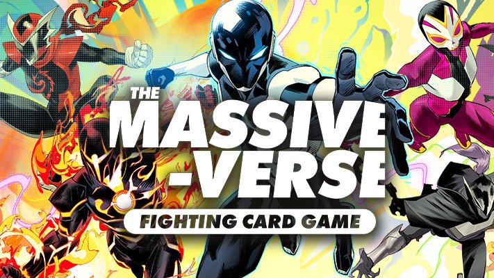 BoardGameArena's tweet image. THE MASSIVE-VERSE FIGHTING CARD GAME: Think, Opponent, Think!
🦸‍♂️🧐💥
You face your opponent in a lightning-fast superhero duel. Pick your Paragon and fight now!
bga.li/8BvV

#boardgames #BGA #j2s