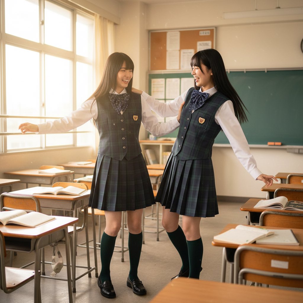 Uniform_socks's tweet photo. 放課後のひとコマ https://t.co/MHlCQayerZ