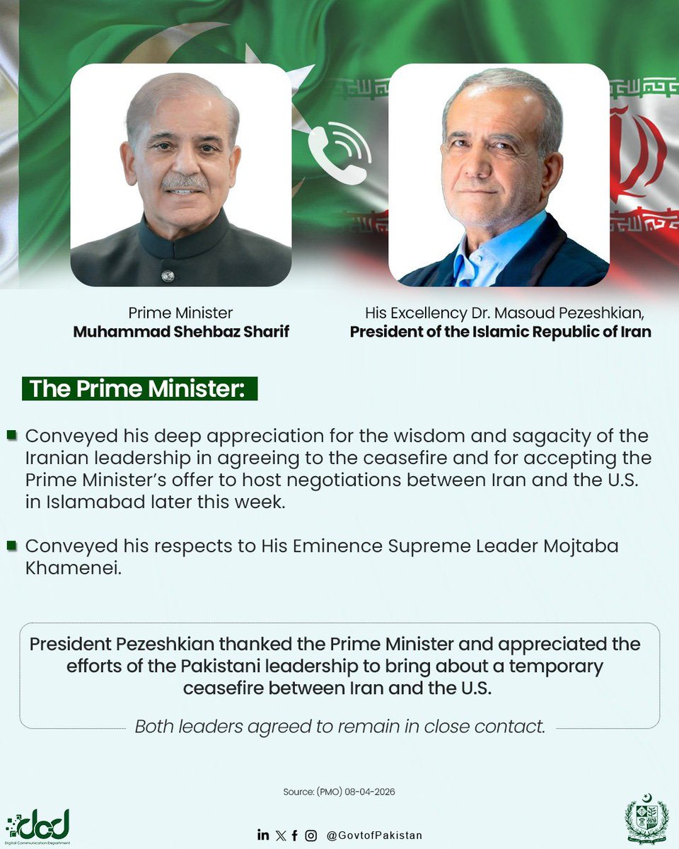 Government of Pakistan tweet media