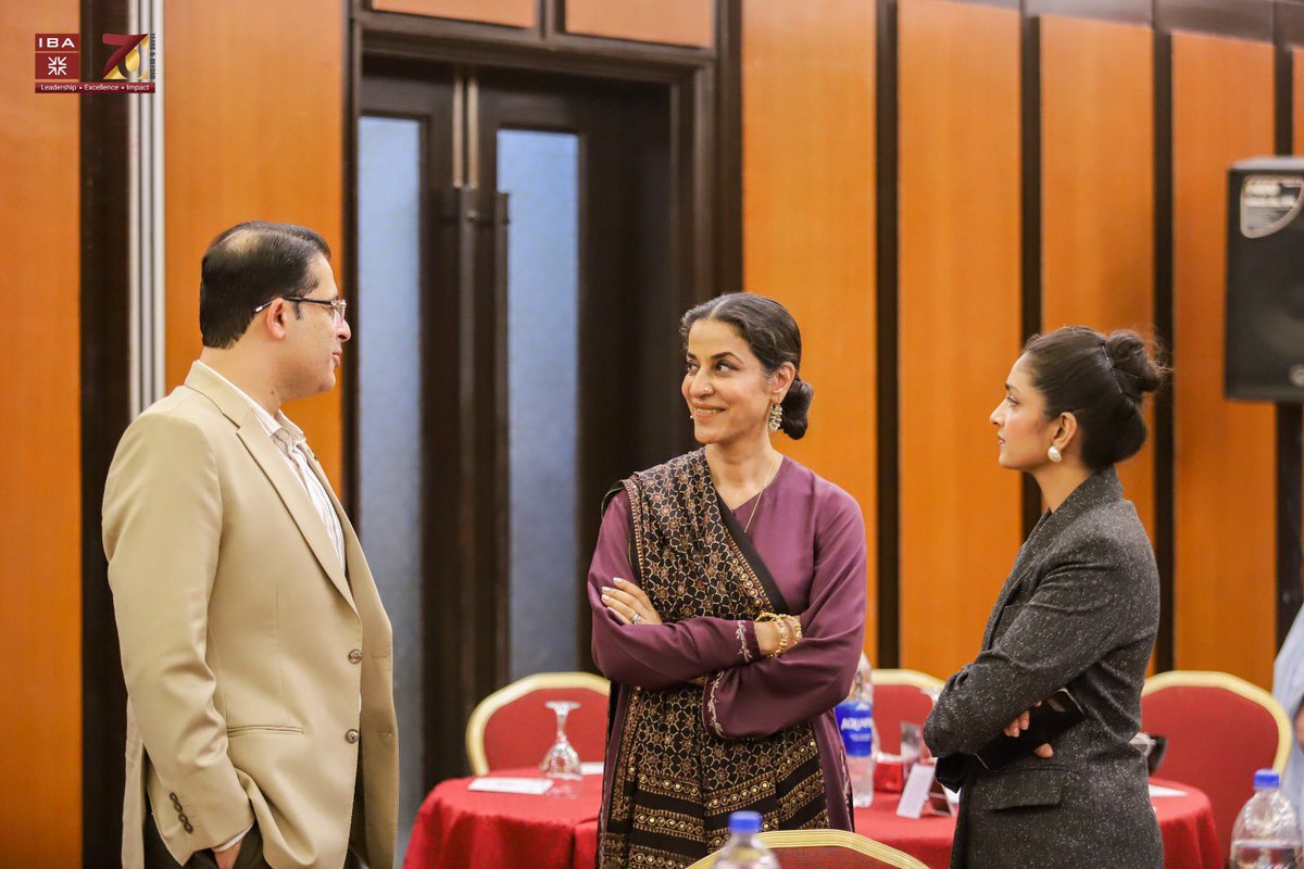 humzatabani's tweet image. Attended a meaningful Hi-Tea gathering hosted by IBA ( Institute of Business Administration) Karachi, supporting youth through education and empowering future leaders. Always inspiring to be part of such impactful initiatives.

#IBAKarachi #Education #YouthEmpowerment #Leadership