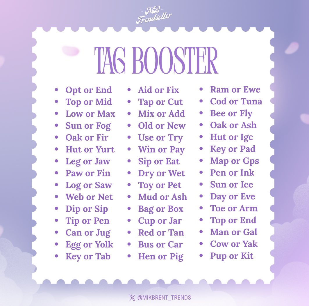 MIKBRENT TRENDSETTER tweet media