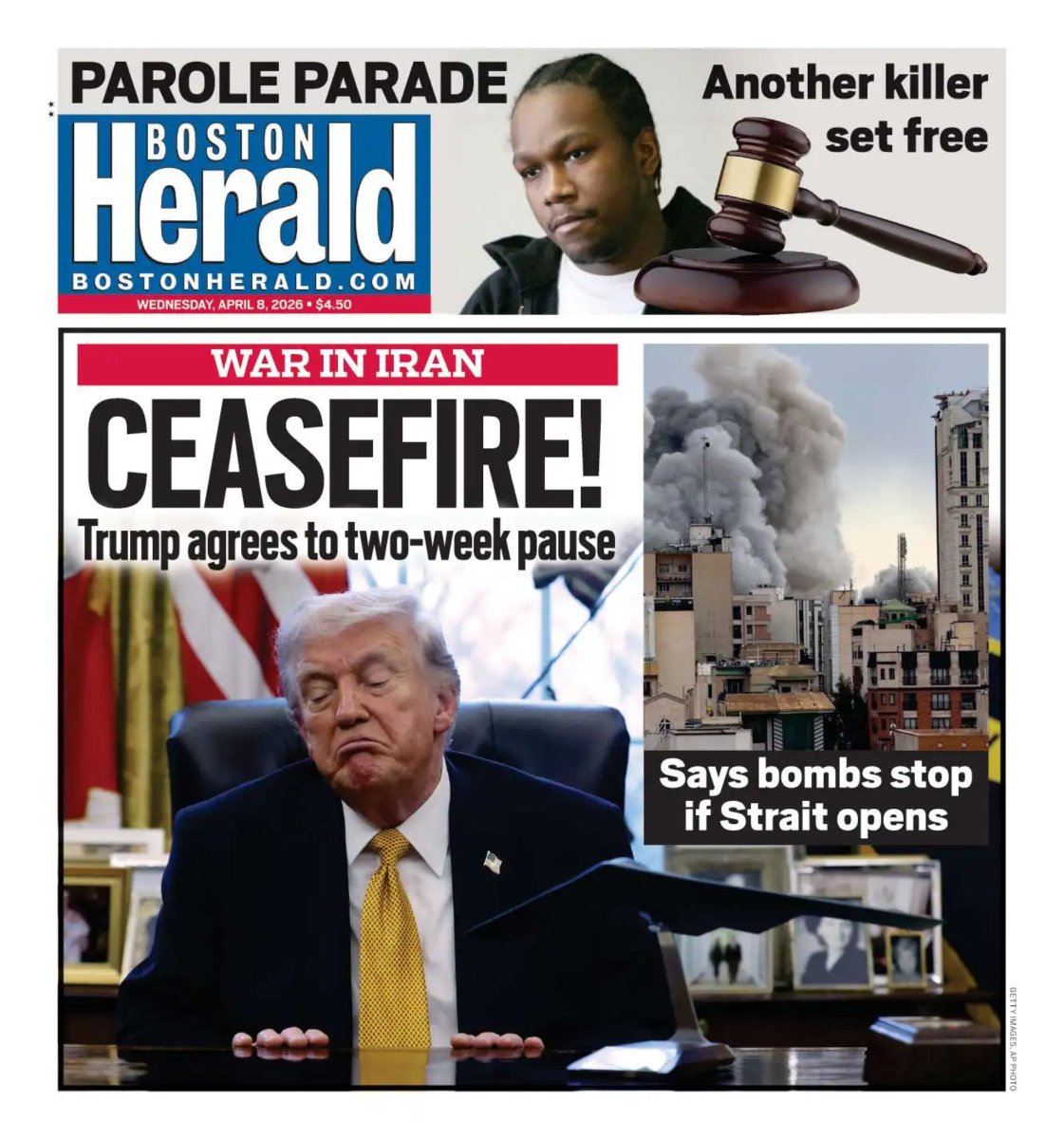 Boston Herald tweet media