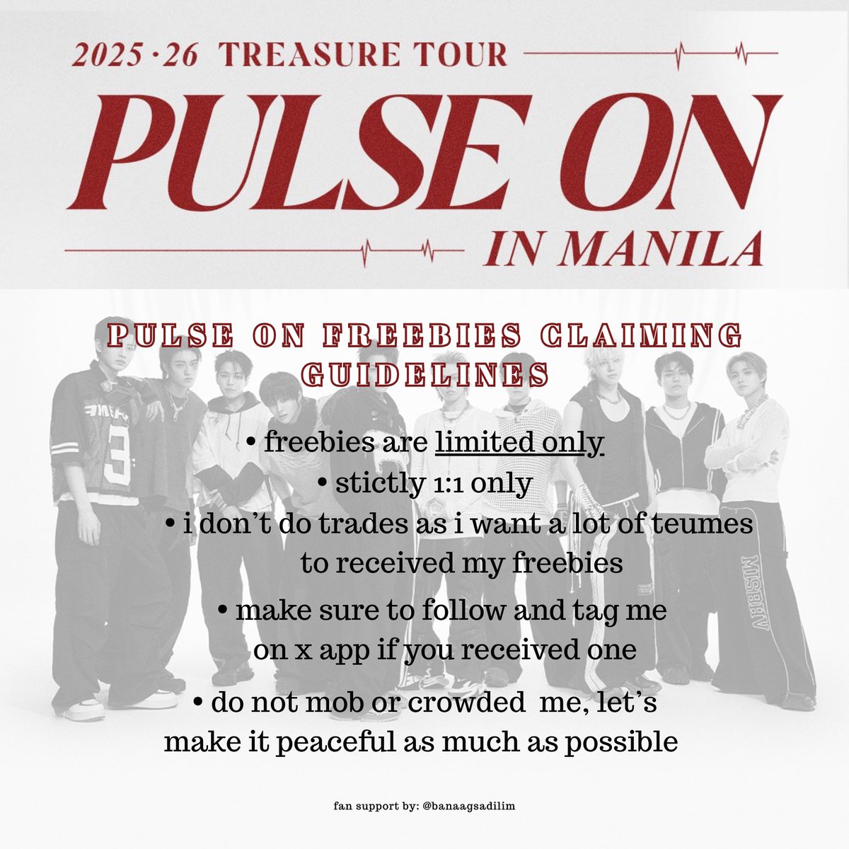 banaagsadilim's tweet photo. ⟡ ׅ 𓂋 let’s check our pulse, teumes! 

eyes here! regarding to the location, i’ll try my best to uplaod where i am staying. as i might give my freebies whenever i encounter a teume, let’s enjoy the moment now and forever okay?

#TREASURE 
#PULSE_ON_IN_MANILA https://t.co/zGniTpcoBV