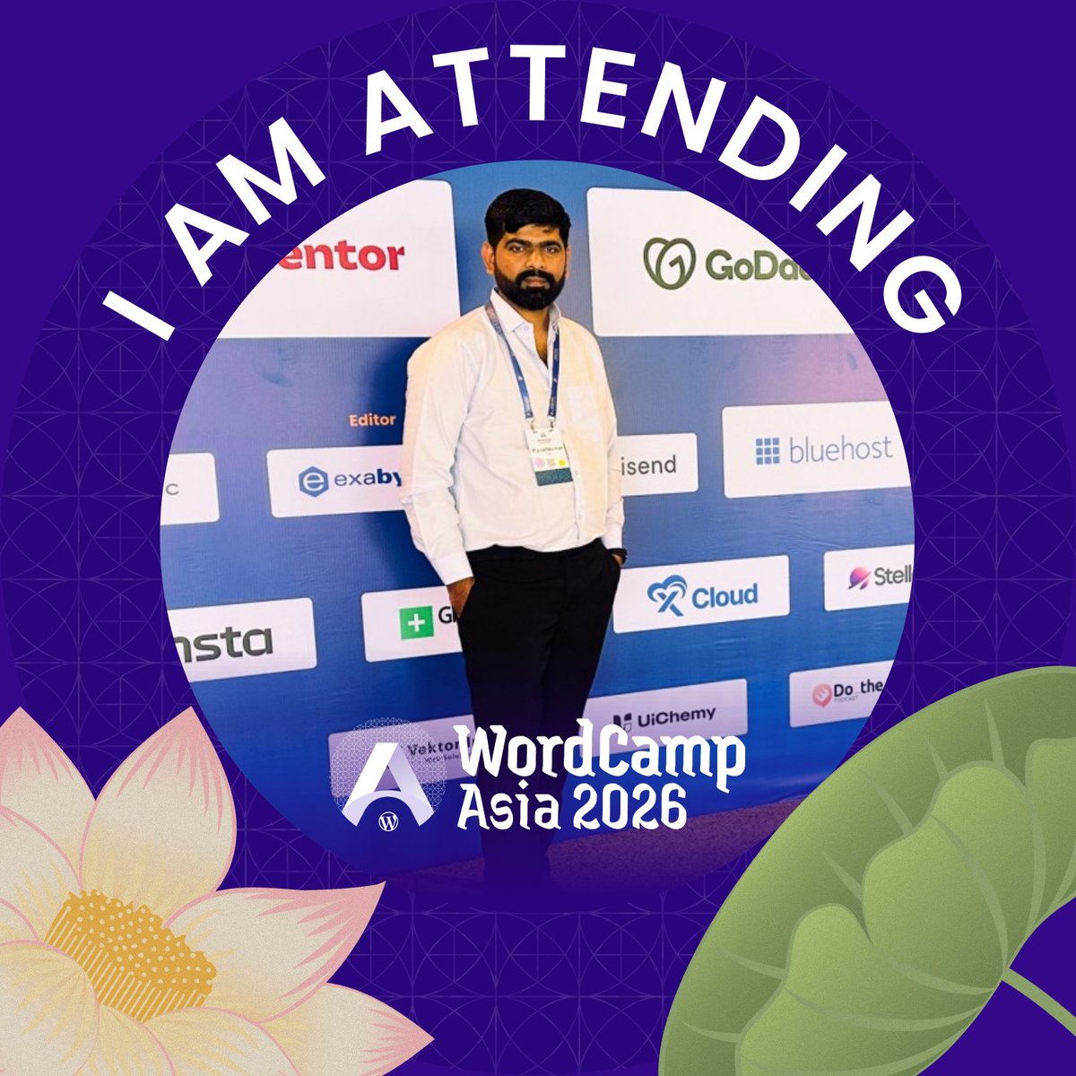 piyush51188's tweet photo. Excited to attend WordCamp Asia 2026 at Jio World Convention Centre, Mumbai 🇮🇳 from April 9–11, 2026!

Looking forward to connecting with amazing people, learning new things, and sharing ideas with the community 🙌

#wordcampasia2026 #WordPress #WCA2026 #mumbai2026 https://t.co/dyY0wbzQrB