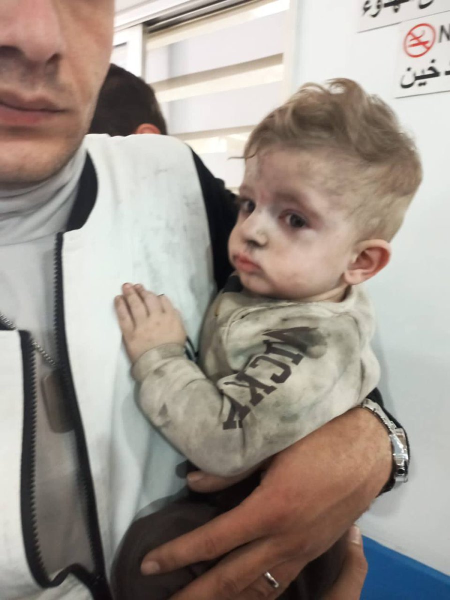 ⚡️Lebanon:
A child whose parents are lost
Kamal Jumblatt Hospital