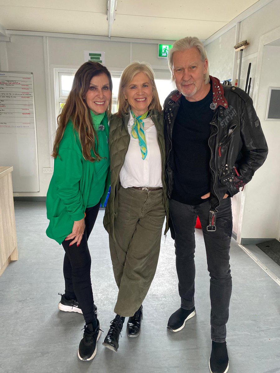 RealLindaMartin's tweet photo. @RTENationwide @abcassin spent the day filming at the Dublin Dog Hub. Thank you so much for all your support. #johnnylogan #eurovision #dogresue https://t.co/YuDiBnPlFV
