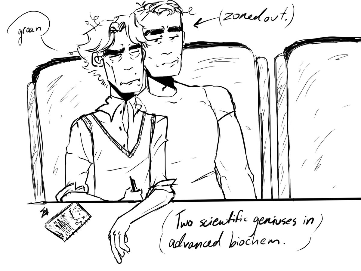 xpress3dx's tweet image. They’re fighting the urge to sleep so hard since they already understood the topic when it was first introduced. #jayvik