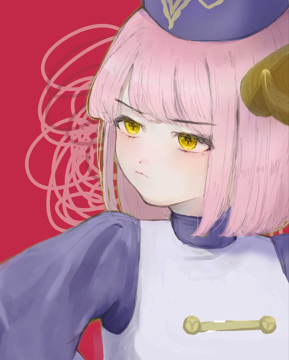 気持ちが顔に出ちゃう女の子
#OC #春の創作クラスタフォロー祭り