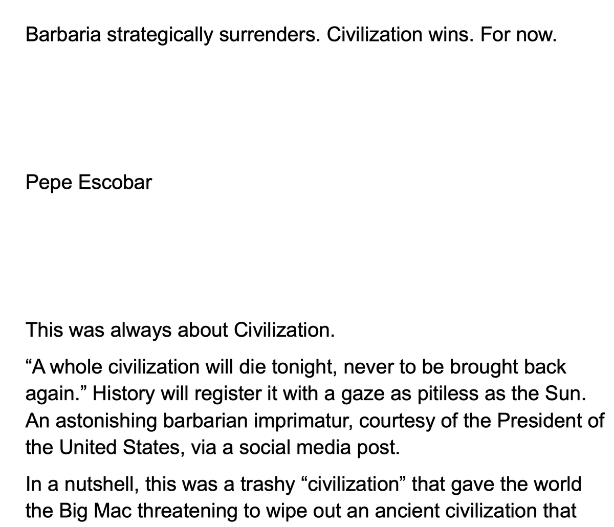 Pepe Escobar tweet media