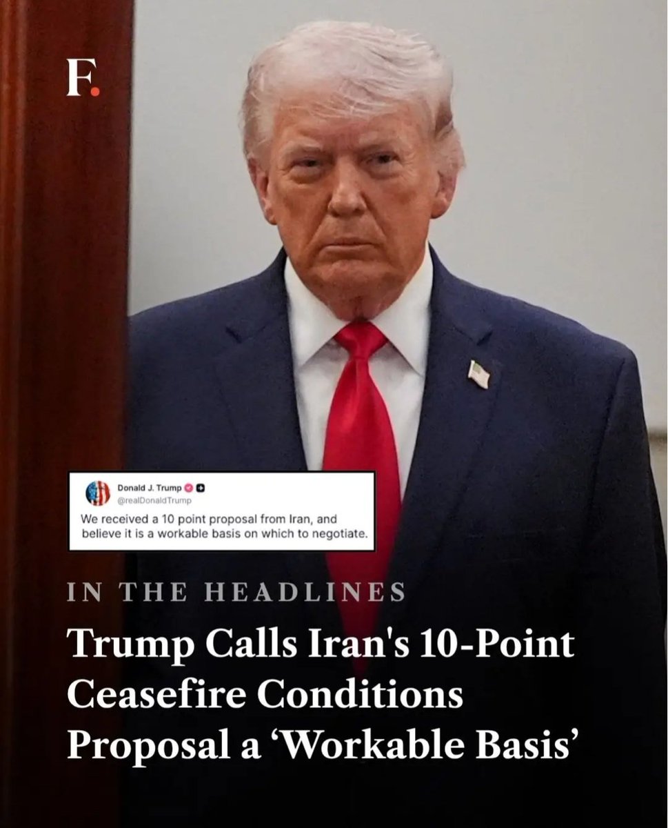 📜 Iran’s Tough Conditions to USA 🇮🇷

✔️ End ALL sanctions
✔️ Allow uranium enrichment
✔️ US troop withdrawal from West Asia
✔️ Control over Strait of Hormuz
✔️ Compensation to Iran
✔️ Halt UN/nuclear watchdog actions
✔️ Regional ceasefire incl. Hezbollah conflict

⚖️ Ceasefire