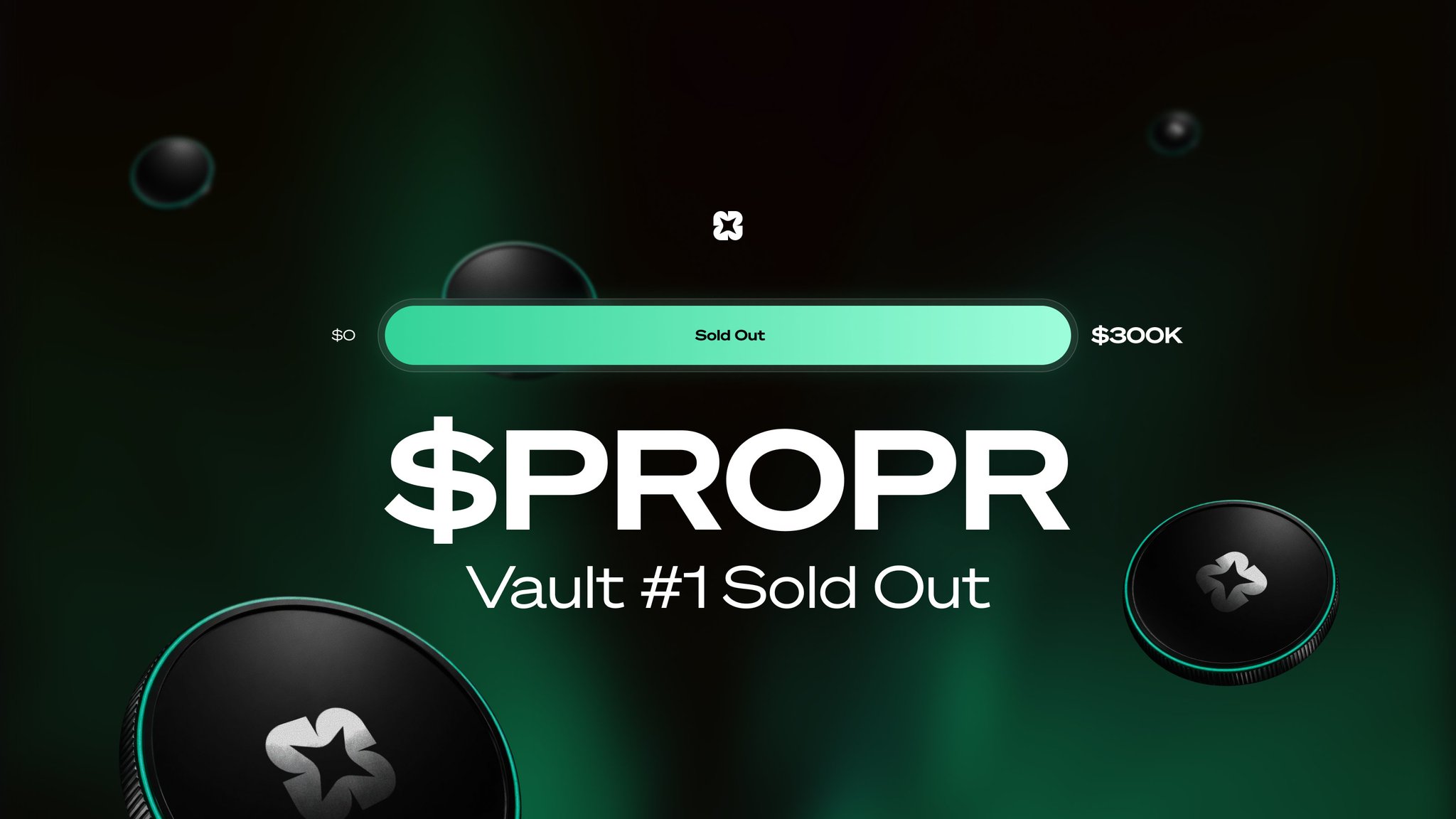 Propr Vault #1 Sold Out — Platform Launch Next