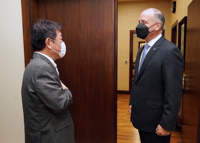 茂木敏充 tweet media