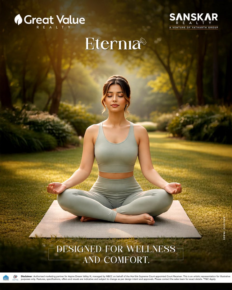 SanskarRealty's tweet image. Luxury living with a sense of community. A place where elegance and connection come together for a life of growth and belonging. 🏡💎 #LuxuryLiving #CommunityFirst #ConnectedLiving