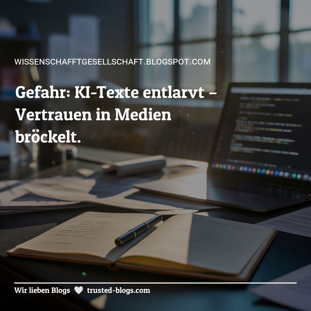 trustedblogs's tweet image. Stell dich darauf ein, dass KI schon jetzt deine Nachrichtenlandschaft untergräbt und du wachsam bleiben musst.

👉 wissenschafftgesellschaft.blogspot.com/2026/04/steffe…

#KünstlicheIntelligenz #Medienkritik #Bertelsmann