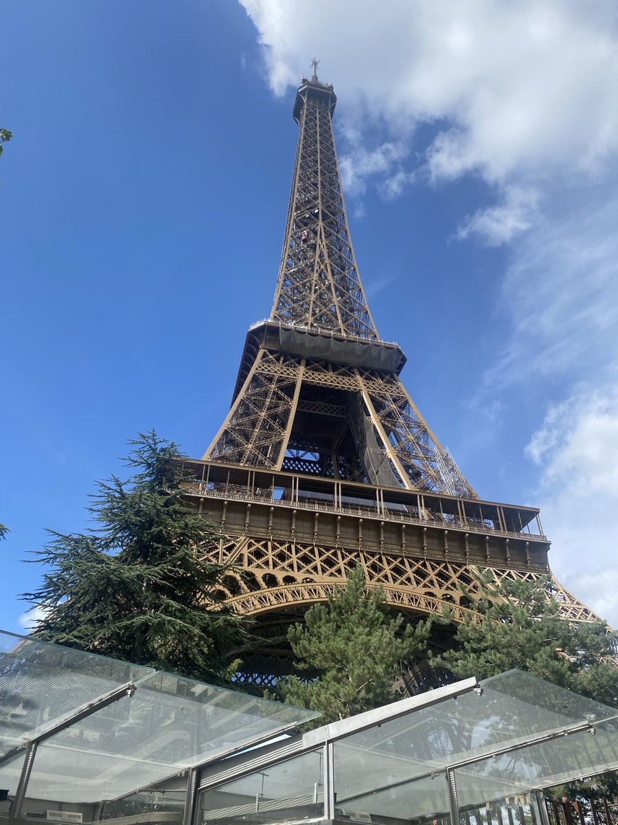 BishopERichard's tweet photo. Flashback from a few years ago, standing at the base of the Eiffel Tower https://t.co/9IJKJmumQX