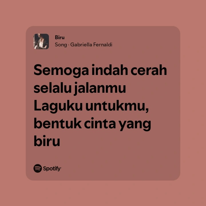 Semoga bahagia dan damai menyertai langkah barumu ya kak

#EVAN