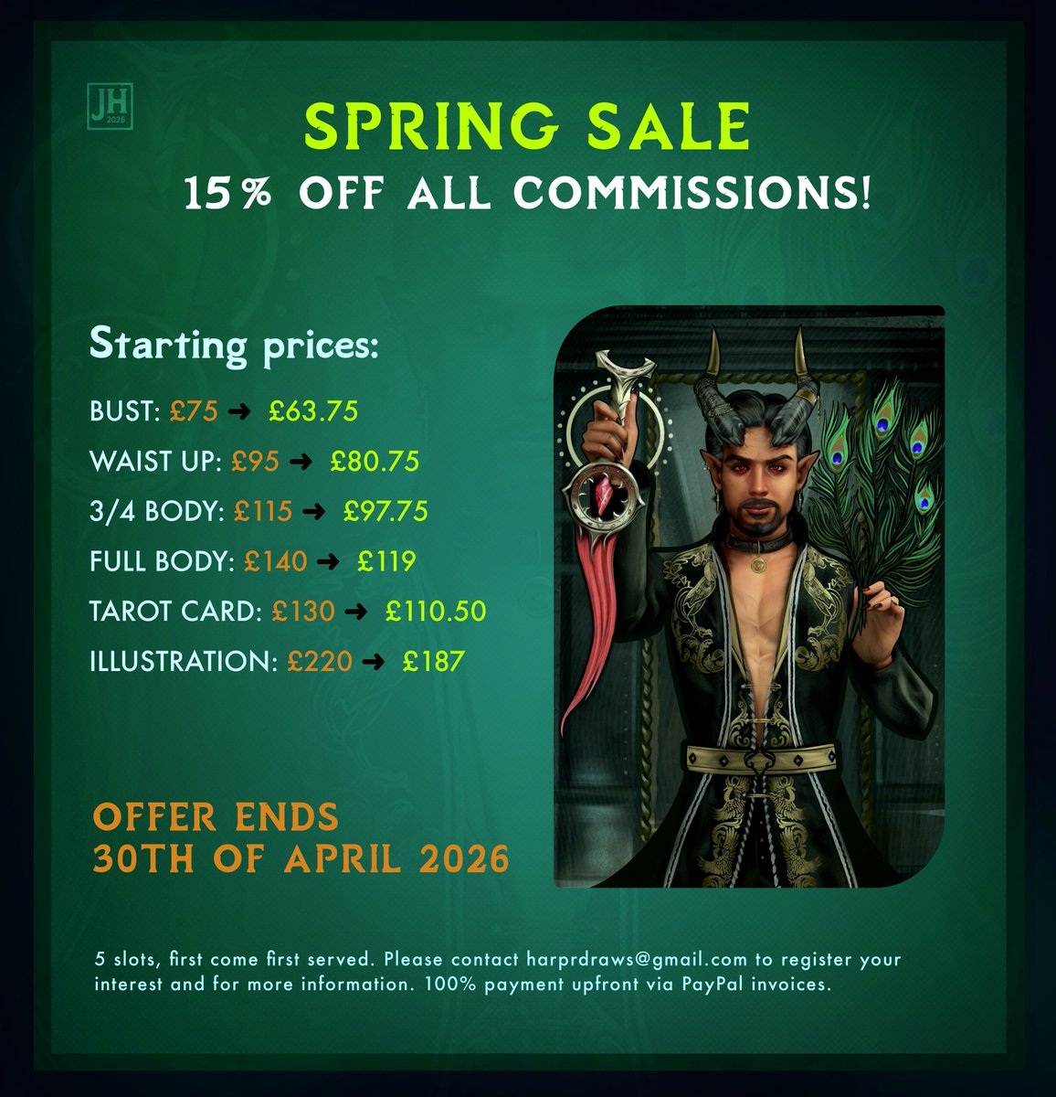 Harprdraws | COMMISSIONS OPEN tweet media