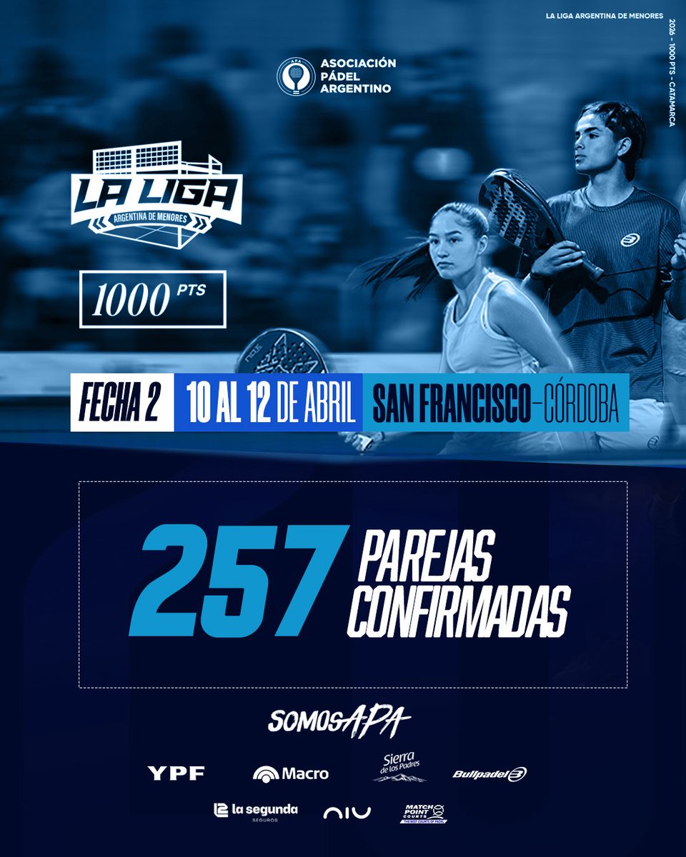 Asociación Pádel Argentino (APA) tweet media