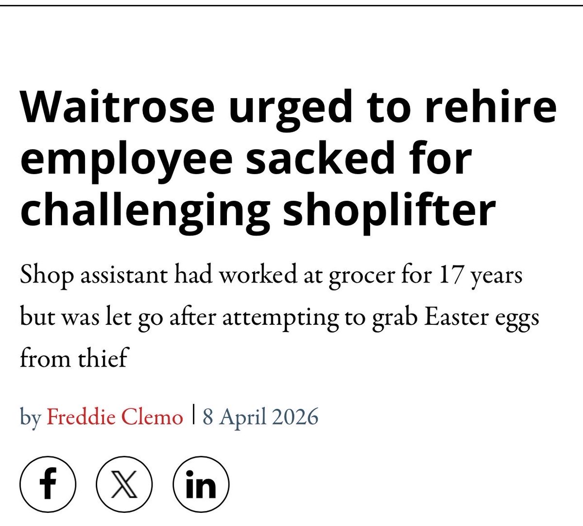 Captainmoan000's tweet photo. @waitrose and this is what’s wrong with the world https://t.co/fmsf4WiVC2