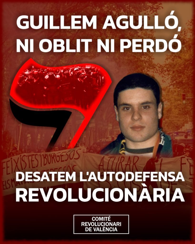 ServiralPueblo_'s tweet image. CRV ensalza la autodefensa revolucionaria en el aniversario del martirio de Guillem Agulló

#estatal 

serviralpueblo.com/2026/04/08/crv…