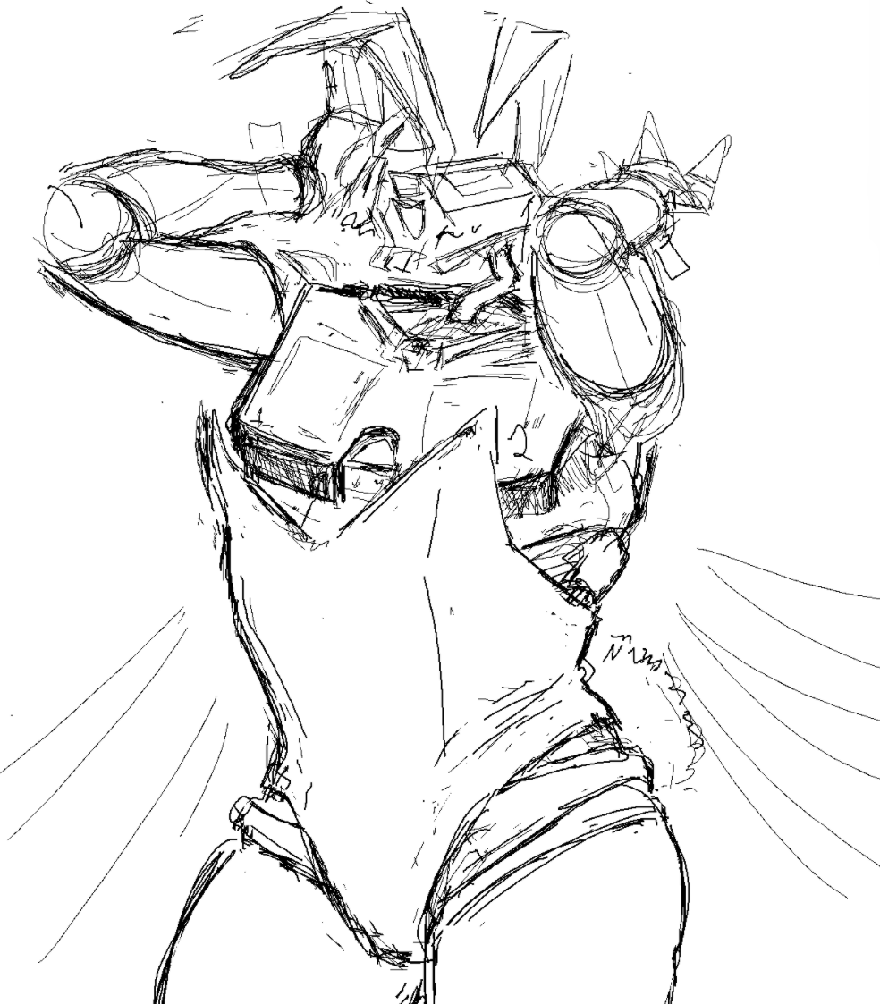 F0xsa1's tweet image. //Suggestive (???)   
.
.
.
Yeah
#WIP #V2 #Ultrakill