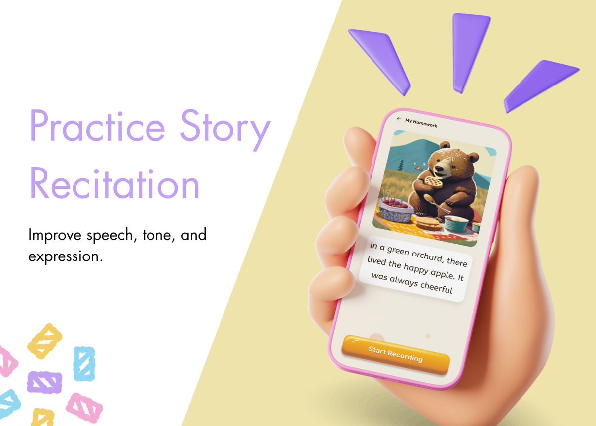 canws_s's tweet image. Make learning fun for kids! 🎓✨
✔️ Interactive stories
✔️ Smart lessons
✔️ Progress tracking
✔️ Voice-guided learning
Turn education into an adventure 🚀
#KidsLearning #EdTech #LearningApp #SmartKids
