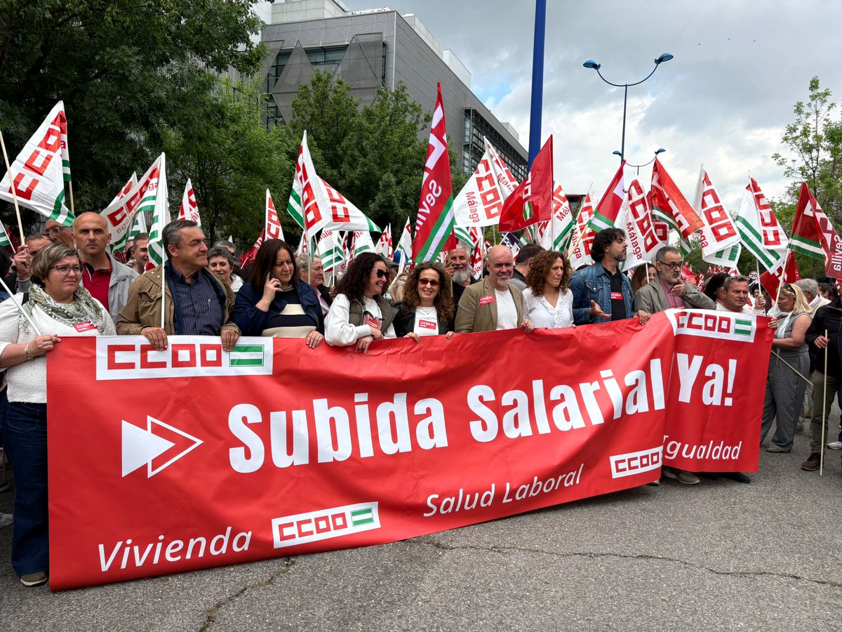 feccooand's tweet photo. La @feccooand junto con @ccooandalucia exige poner freno al precio alcista de la vivienda, la privatización y la falta de actualización de los salarios https://t.co/DacKbty6Ea