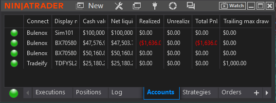 TheNQKidd's tweet photo. Was a little too heavy long on my Bulenox that was already in DD for that negative news print. SMOKED. 🤣 https://t.co/1Ru7y9oZNn