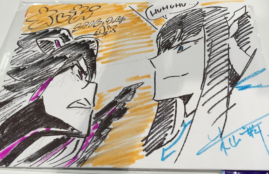 Daily__TRIGGER's tweet image. ⌈#OfficialArt⌉ ⌈#killlakill⌉

💖 Ryuko vs Satsuki by Sushio (Anime Expo 2016)