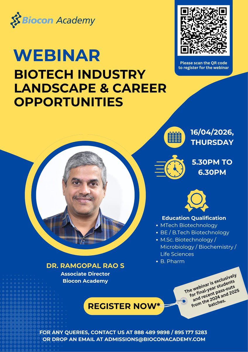 Biocon Academy tweet media