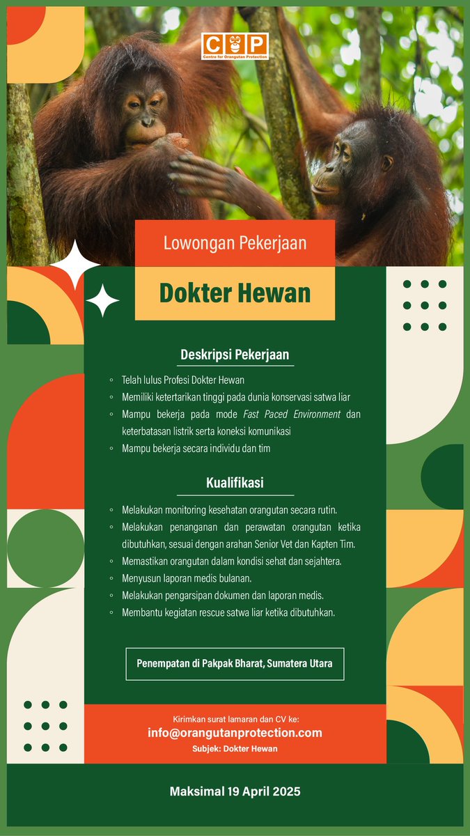 Orangutan COP tweet media