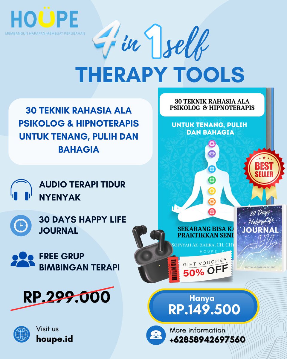 HoupeIndonesia's tweet image. Mungkin mereka sedang butuh ditemani,
bukan ditanya “kenapa kamu begini?”

Kalau kamu sendiri sedang di fase ini,
kamu tidak harus melewati semuanya sendirian.

Houpe hadir untuk menemani kamu
melalui konseling &amp;amp; hipnoterapi yang lebih dalam.

#mentalhealthindonesia #depresi