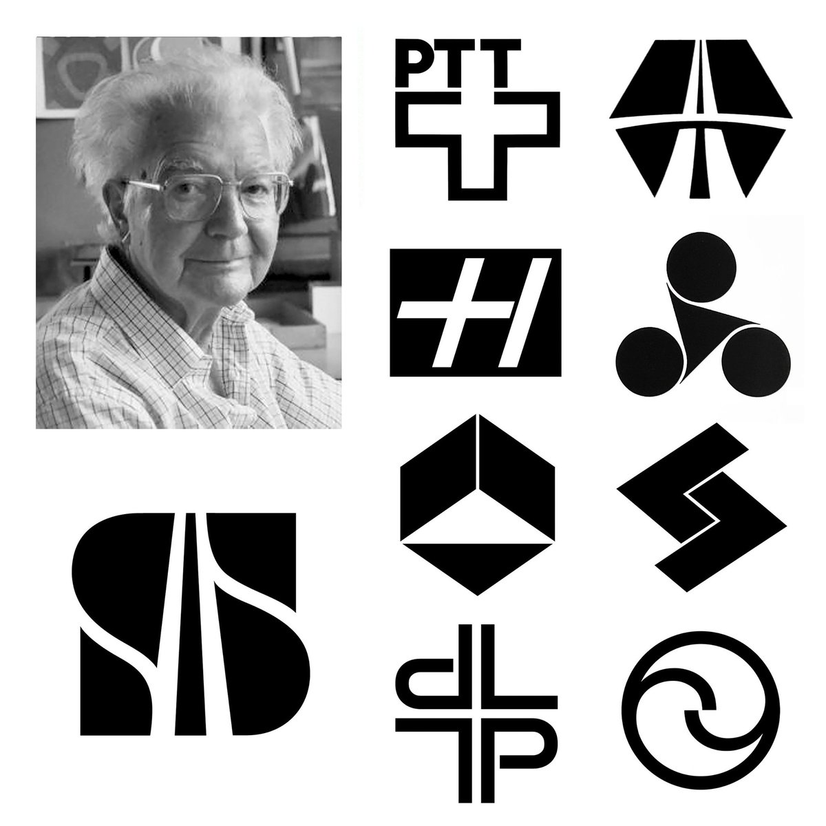 LogoArchive's tweet image. Pioneers of Swiss logo design. 
Discover more historical logos at logo-archive.org

#logos #branding #design #switzerland