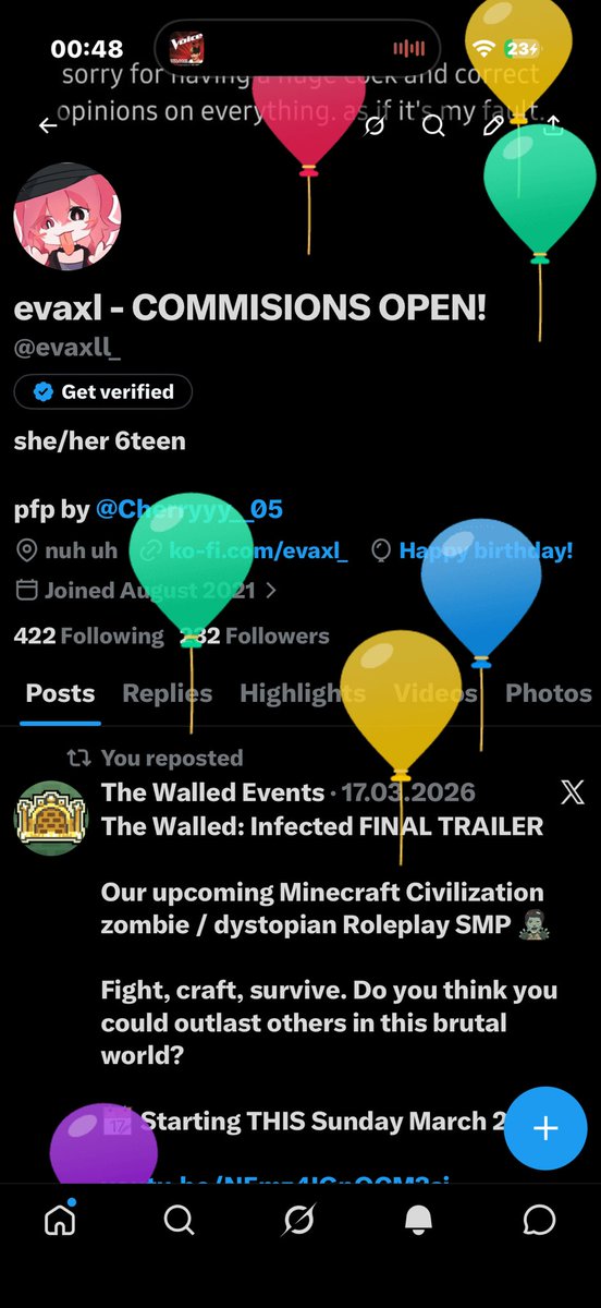 evaxl - COMMISIONS OPEN! tweet media