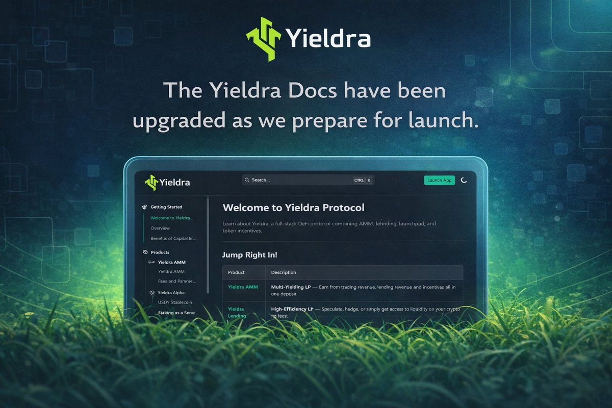 Yieldra Protocol tweet media