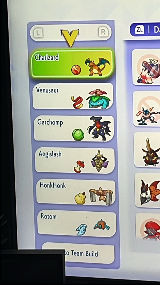 BargensVGC's tweet photo. Charizard Venusaur lead
Lum Garchomp
Rotom actually feels bulky 
Opponents are straight ass but their shitmons are slightly scary

It’ll do, welcome back VGC14 https://t.co/Rf6w4VQbn2