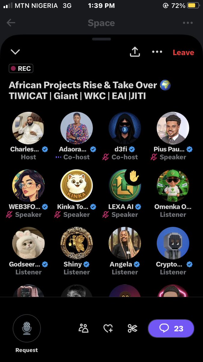 Cash_Lord231's tweet photo. African project Rise and Take over live session now 

TIWICAT /GTAN /WKC /EAI /JITI https://t.co/jNoK80QpOY
