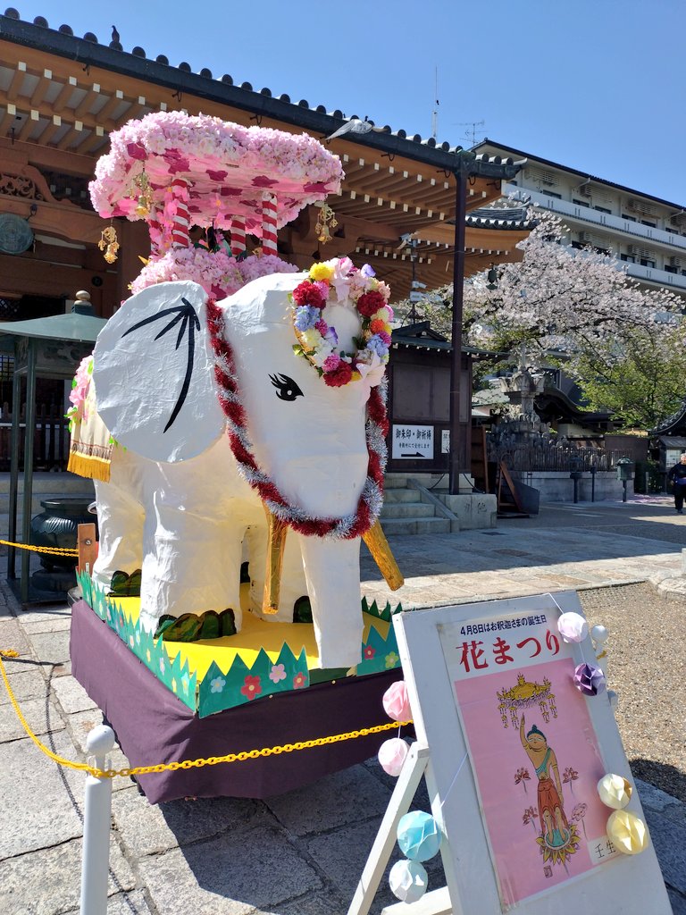 name56s's tweet photo. 良いお天気でした🌸
#春 #花まつり 
#4月8日はカレーを食べよう https://t.co/rDQwpSAe1S