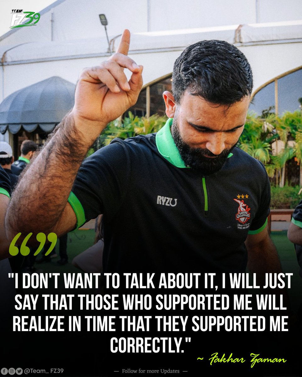 Team Fakhar Zaman 🇵🇰 tweet media