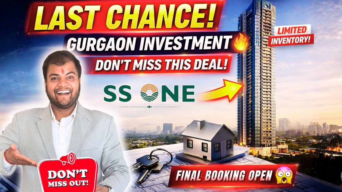 vsj_infratech's tweet image. SS Cendana, Sector 83 Gurugram – the hottest new luxury residential project redefining modern living!

Video Link: youtu.be/ddxwHK9U_Io

#SSCendana #DwarkaExpressway #SSGroup #GurugramRealEstate