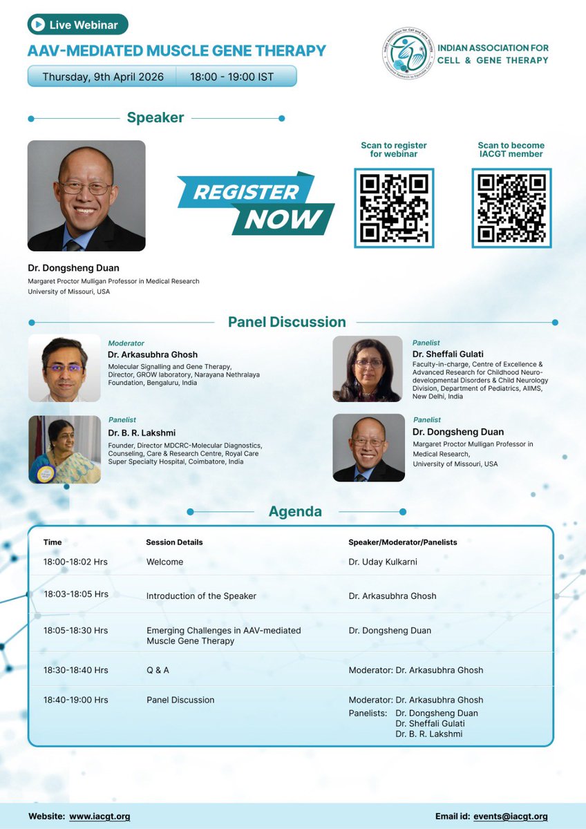 KhushaliPandit's tweet photo. Register now!!!

iacgt@ibentos.com 

@IndiACGT https://t.co/JHA1AbwPFB