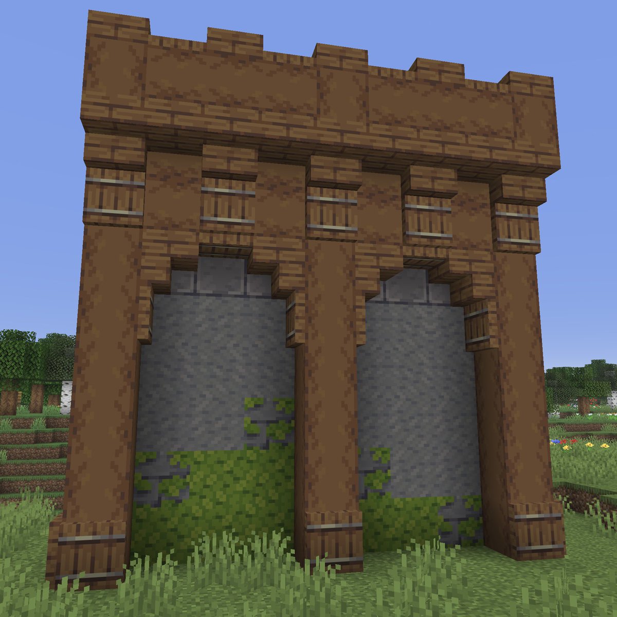 DisneyArchitect's tweet image. Spruce block textures 🪵 Really want to make a new RP, we’ll see if the motivation sticks…😭

#blockbench #Minecraft