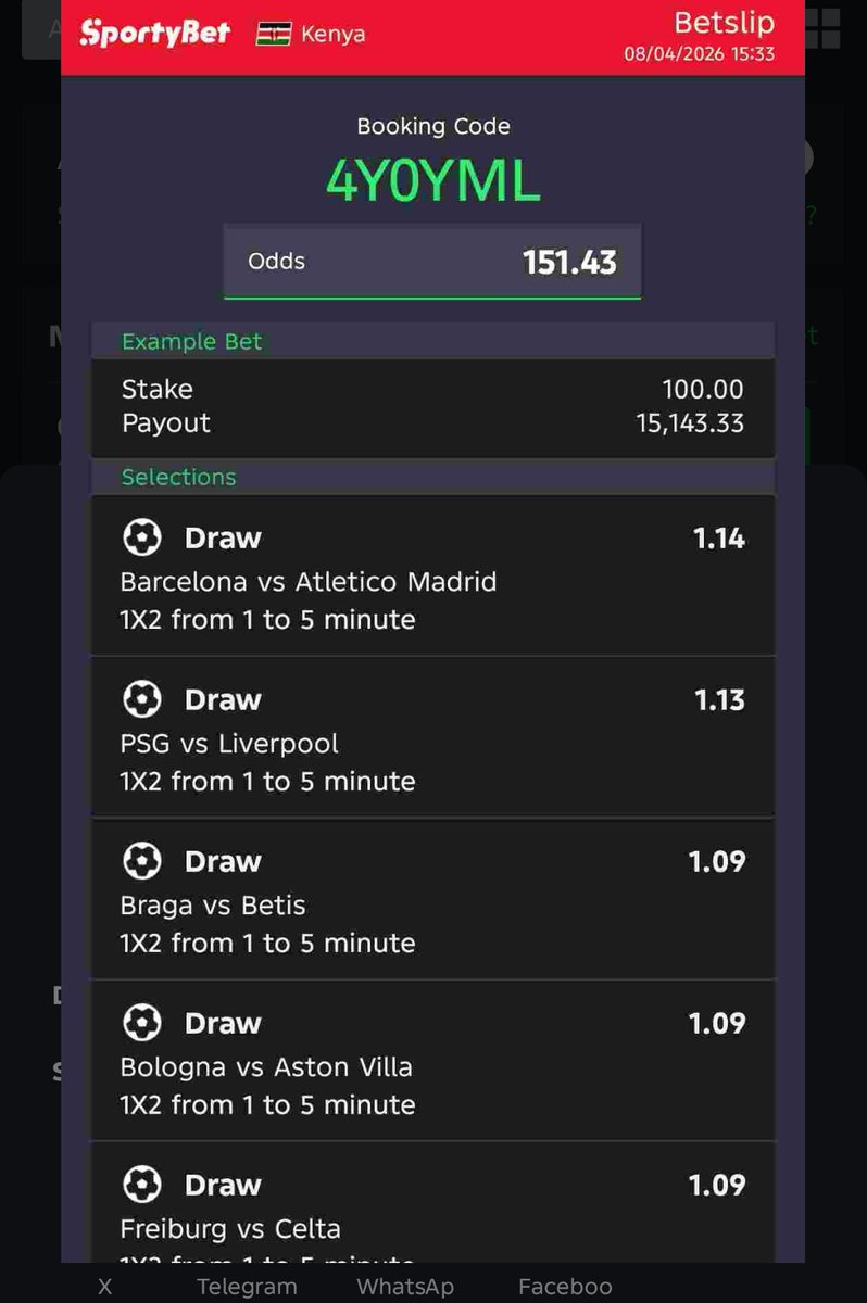 manager_wenu's tweet image. DRAW IN 5 MINUTES
4Y0YML
#Boom