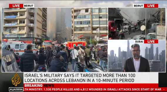 MohUmair87's tweet image. اسرائیل کے 10 منٹ میں لبنان کے 100 سے زائد مقامات پر حملے
#Ceasefire #Lebanon