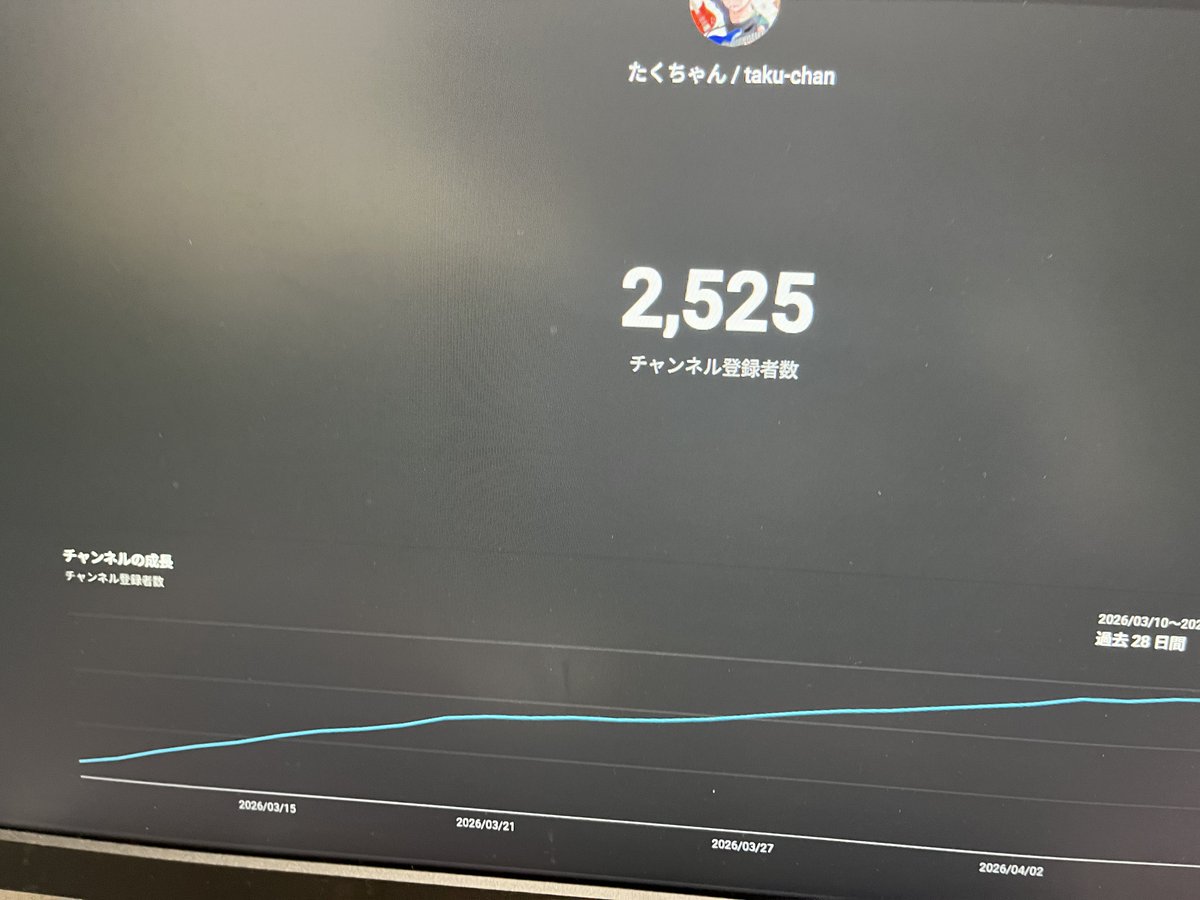 たくちゃん【フッ軽配信者】 tweet media